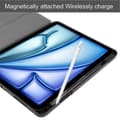 Miniatyrbilde 6 av 11: Til iPad Air 11 (2024) Slim Fit Trifoldbart deksel Pennerom - RoseGold