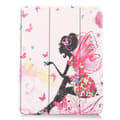 Miniatyrbillede 8 af 8: Til iPad Air 11 (2024) Etui Tre-fold Stativ Tablet Cover med Pen Holder - Girl