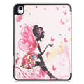 Miniatyrbillede 2 af 8: Til iPad Air 11 (2024) Etui Tre-fold Stativ Tablet Cover med Pen Holder - Girl