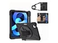 Miniatyrbilde 1 av 5: eSTUFF AUSTIN - Baksidedeksel for nettbrett - robust - polykarbonat, silikon - svart - for Apple 11-inch iPad Air (M2)