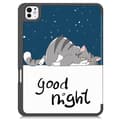 Miniatyrbild 3 av 5: Till iPad Pro 11 (2024) Slim fit tri-fold fodral Pennfack - Cat