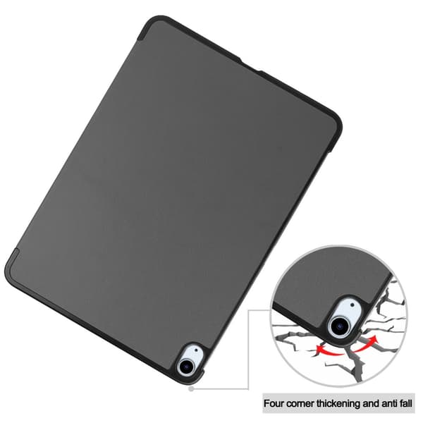 Till iPad Air 13 (2024) Slim fit tri-fold fodral - Grå
