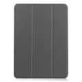Miniatyrbild 9 av 9: Till iPad Air 13 (2024) Slim fit tri-fold fodral - Grå