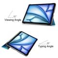 Miniatyrbilde 7 av 9: Til iPad Air 11 (2024) Slim Fit Tri-Foldbart Deksel - Lyseblå