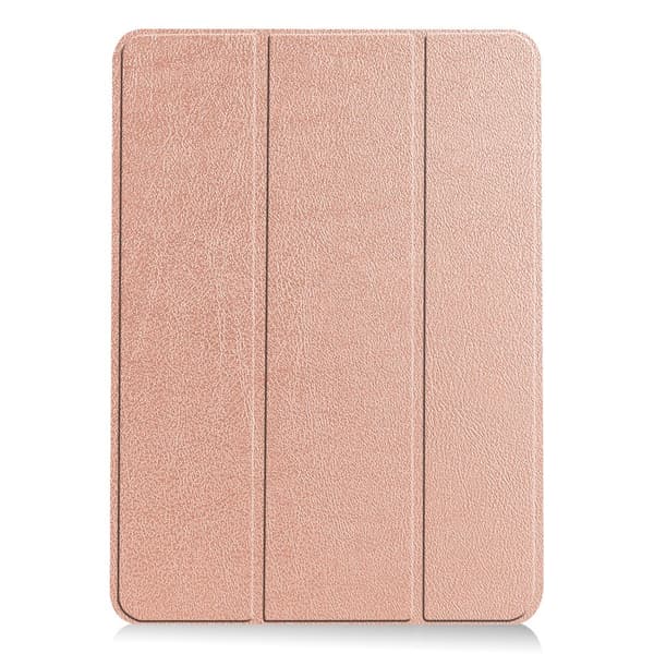 Til iPad Air 11 (2024) Etui Tre-fold Stativ Tablet Cover - RoseGold