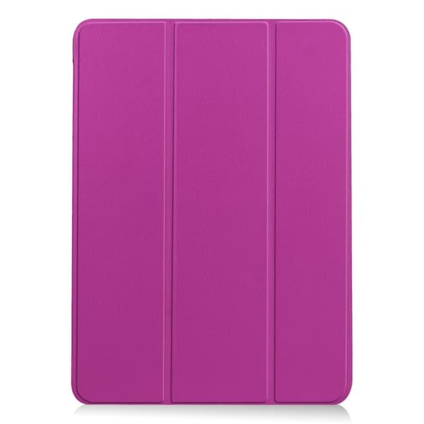 Til iPad Air 11 (2024) Slim Fit Trifoldbart deksel - Lilla