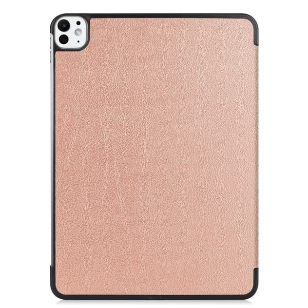 Till iPad Pro 11 (2024) Slim fit tri-fold fodral - RoseGold