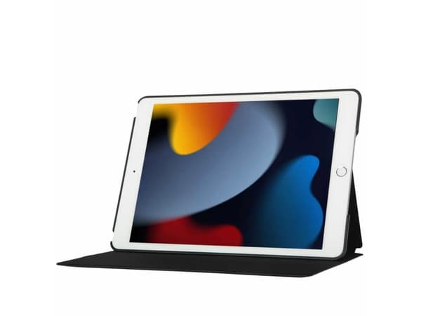 Targus Classic - Tablet Flip Cover - polyuretaani, polykarbonaatti - musta - Applen 10,2 tuuman iPadille (7 sukupolvi, 8 sukupolvi, 9 sukupolvi)