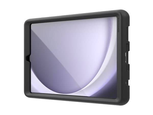 Compulocks Rugged Edge Case for Galaxy Tab A9 8.7" - Stötsskydd för surfplatta - silikon - svart - för Samsung Galaxy Tab A9