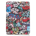Miniatyrbillede 6 af 8: Til iPad Air 11 (2024) Etui Tre-fold Stativ Tablet Cover - Graffiti