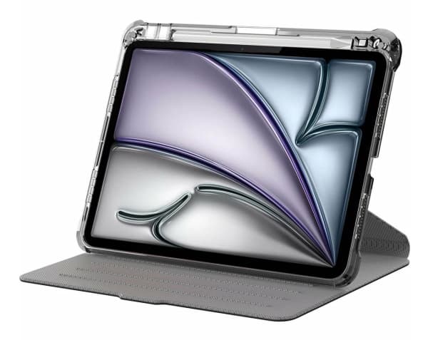 Targus Pro-Tek - Vikbart fodral för surfplatta - termoplastisk polyuretan (TPU) - klar, svart - 11" - för Apple 11-inch iPad Pro (M4)
