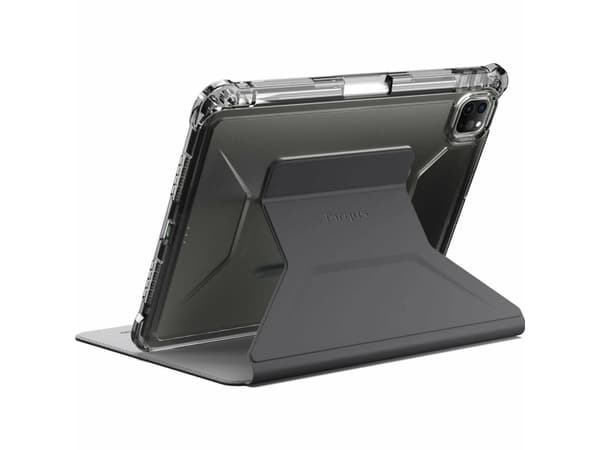 Targus Pro-Tek - Vikbart fodral för surfplatta - termoplastisk polyuretan (TPU) - klar, svart - 11" - för Apple 11-inch iPad Pro (M4)
