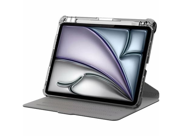 Targus Pro-Tek - Vikbart fodral för surfplatta - termoplastisk polyuretan (TPU) - klar, svart - 11" - för Apple 11-inch iPad Pro (M4)