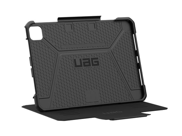 UAG - Vikbart fodral för surfplatta - robust - polyuretan (PU) - svart - för Apple 11-inch iPad Pro M4 Wi-Fi, M4 Wi-Fi + Cellular
