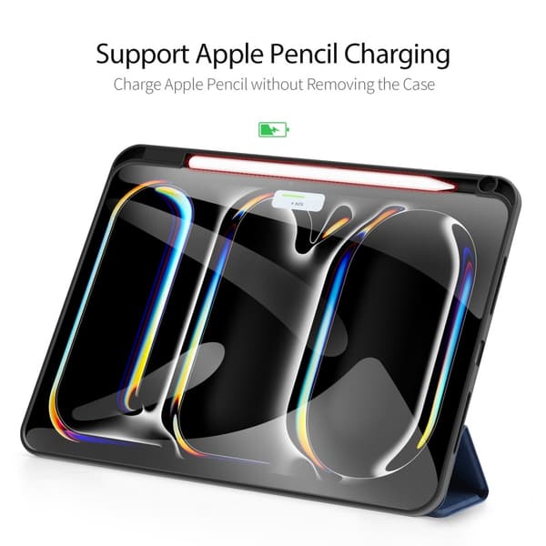 DUX DUCIS Domo iPad Pro 11 (2024) fodral Tri-Fold - Blå