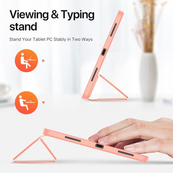 DUX DUCIS Domo iPad Pro 11 (2024) Deksel Trefoldelig - Rosa