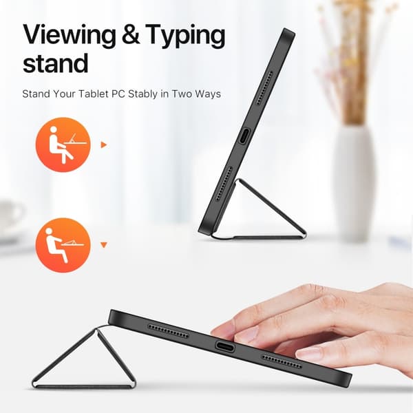 DUX DUCIS Domo iPad Pro 11 (2024) Trefoldet stativ - Sort