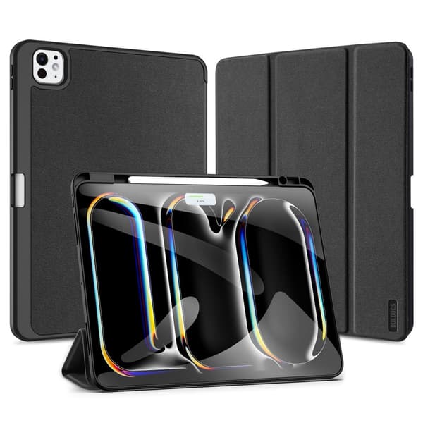 DUX DUCIS Domo iPad Pro 13 (2024) fodral Tri-Fold - Svart