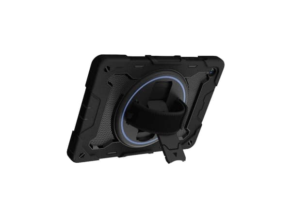 Mobeen GP-FPX216AECBW - Baksidesskydd för surfplatta - robust - 360° - svart - för Galaxy Tab A9+