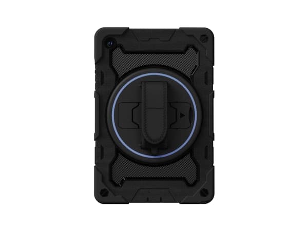 Mobeen GP-FPX216AECBW - Baksidesskydd för surfplatta - robust - 360° - svart - för Galaxy Tab A9+