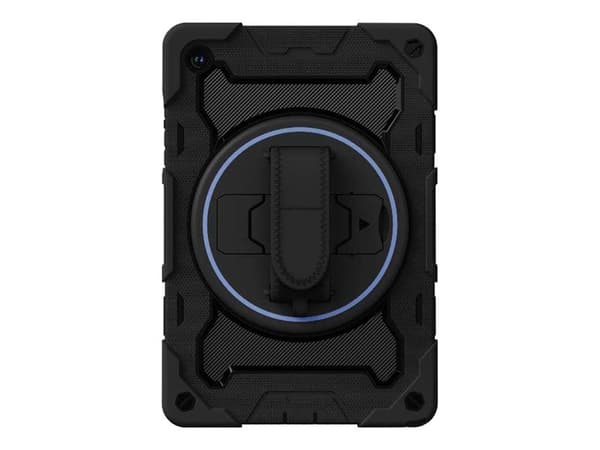 Mobeen GP-FPX216AECBW - Baksidedeksel for nettbrett - robust - 360° - svart - for Galaxy Tab A9+