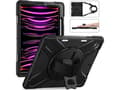 Miniatyrbilde 3 av 3: eSTUFF AUSTIN - Baksidedeksel for nettbrett - robust - polykarbonat, silikon - svart - for Apple 13-inch iPad Pro (M4)