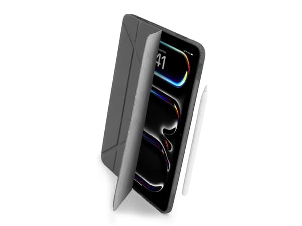 Pipetto iPad Pro 11 (2024) Origami No1 Original Case - Pilkas
