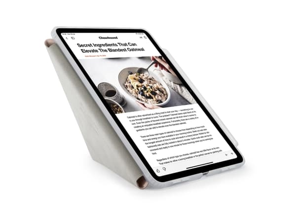Pipetto iPad Air 11" Origami No3 Pieštukas Case - Metallic Rožinė