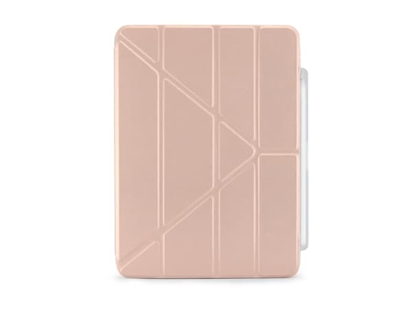 Pipetto iPad Air 11" Origami No3 Pieštukas Case - Metallic Rožinė