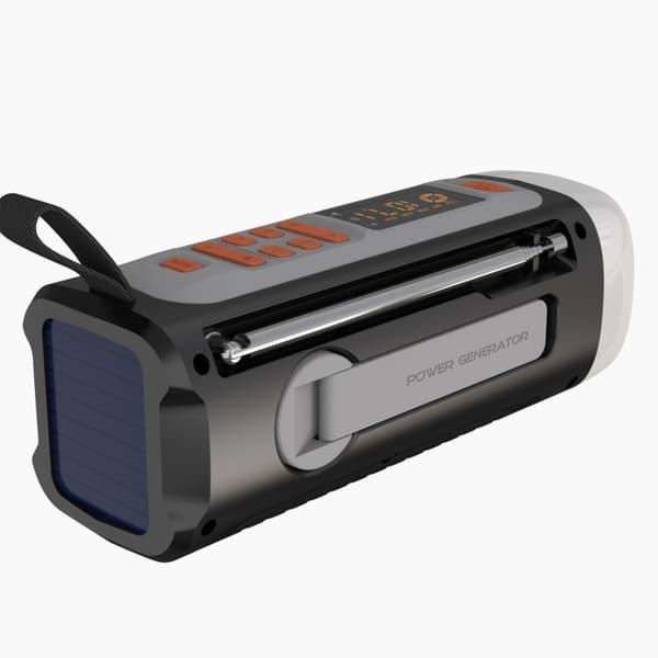 4500mAh nødradio AM/FM/SW Håndsving Radio trådløs højttaler