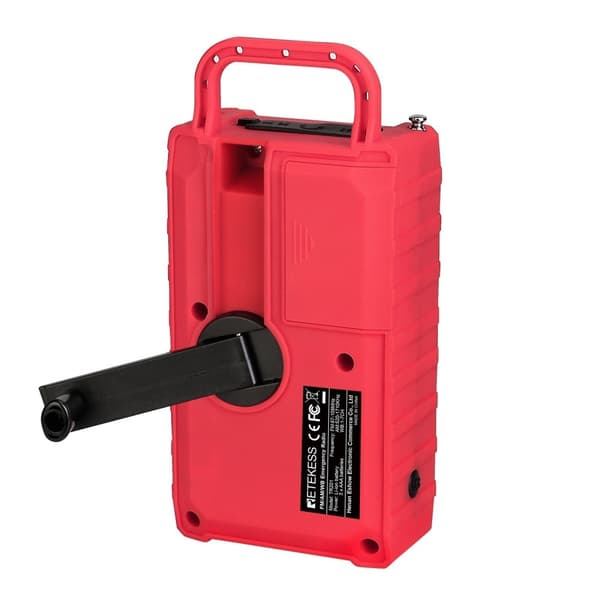 FM/AM/WB/WBAL Radio Håndsving 5000mAh solar lommelygte SOS