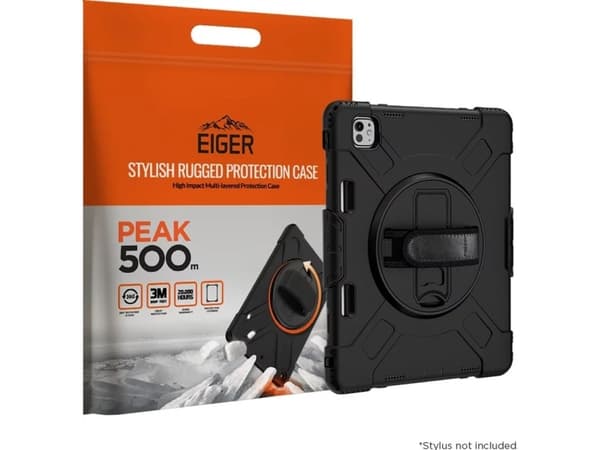 Eiger Peak 500m deksel iPad Pro 13'' (2024) svart