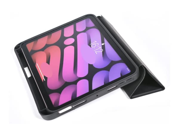 GRE8T - Vikbart fodral för surfplatta - svart - för Apple iPad mini (6:e generation)