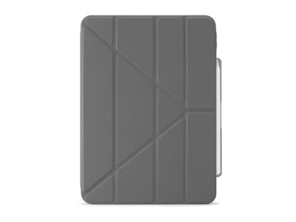 Pipetto iPad Pro 13 (2024) Origami No3 Pieštukas kotelo - Pilkas