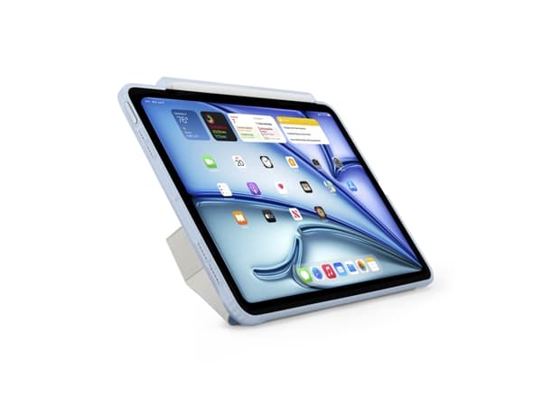 Pipetto iPad Air 13" Origami No3 Pieštukas Case - Light Mėlyna