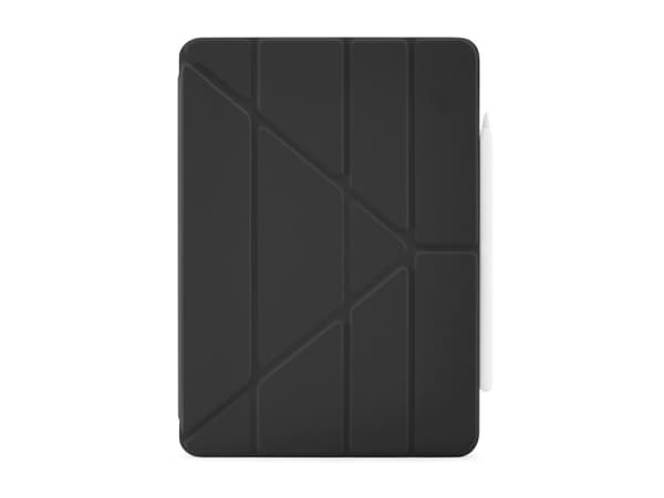 Pipetto iPad Pro 13 (2024) Origami No4 Folio Case - Juodas