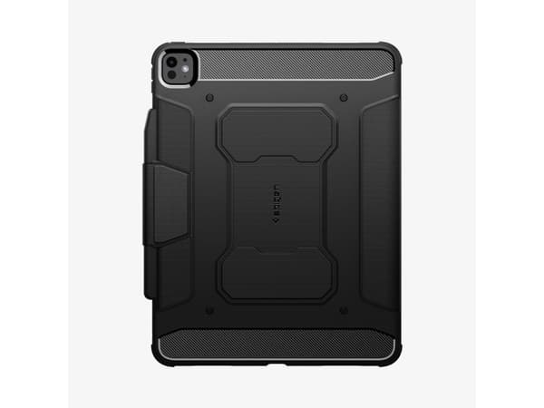 Spigen Rugged Armor Pro iPad Pro 13-inch Case Black, Folio, Apple, iPad Pro 13-inch (2024), 33 cm (13")