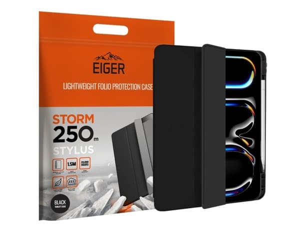 Eiger Storm 250m Stylus iPad Pro 13'' (2024) musta