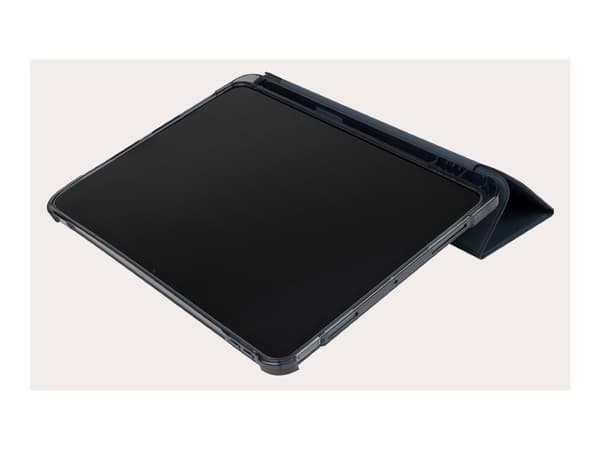 Tucano Satin - Lommebok for nettbrett - termoplast-polyuretan (TPU), polykarbonat - blå/svart - for Apple 11-inch iPad Air M2 Wi-Fi, M2 Wi-Fi + Cellu