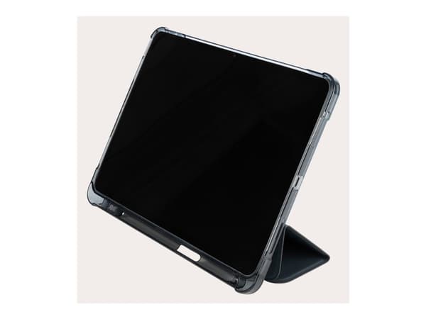 Tucano Satin - Lommebok for nettbrett - termoplast-polyuretan (TPU), polykarbonat - blå/svart - for Apple 11-inch iPad Air M2 Wi-Fi, M2 Wi-Fi + Cellu