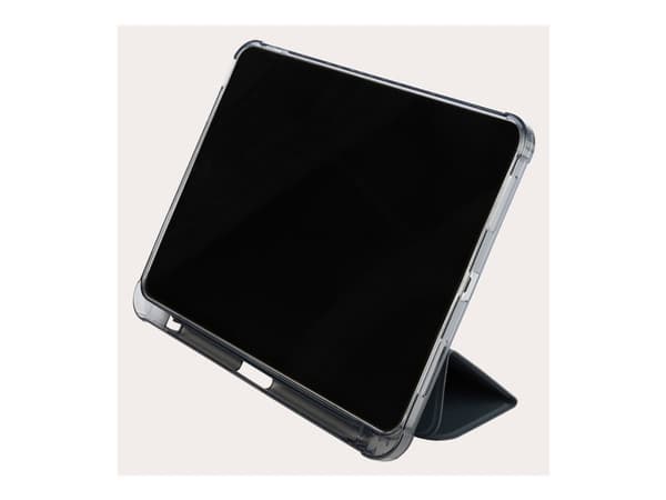 Tucano Satin - Lommebok for nettbrett - termoplast-polyuretan (TPU), polykarbonat - blå/svart - for Apple 11-inch iPad Pro M4 Wi-Fi, M4 Wi-Fi + Cellu