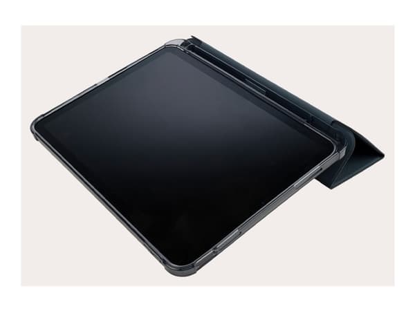 Tucano Satin - Lommebok for nettbrett - termoplast-polyuretan (TPU), polykarbonat - blå/svart - for Apple 11-inch iPad Pro M4 Wi-Fi, M4 Wi-Fi + Cellu
