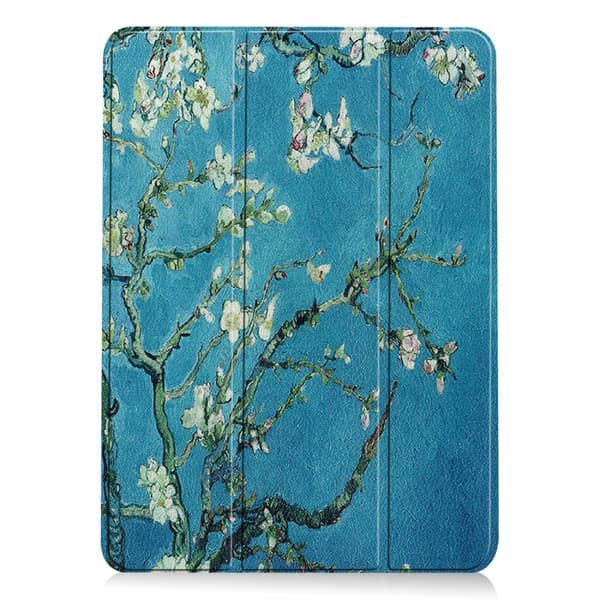 iPad Air 11 6th Gen (2024) Fodral Tri-fold Körsbärsblommor