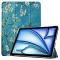 Miniatyrbild 1 av 8: iPad Air 11 6th Gen (2024) Fodral Tri-fold Körsbärsblommor