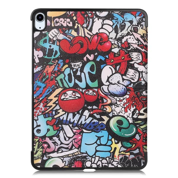 iPad Air 11 6th Gen (2024) Fodral Tri-fold Graffiti