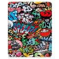 Miniatyrbild 8 av 9: iPad Air 13 1st Gen (2024) Fodral Tri-fold Graffiti