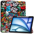 Miniatyrbild 1 av 9: iPad Air 13 1st Gen (2024) Fodral Tri-fold Graffiti