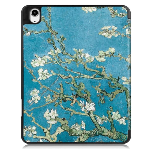 iPad Air 13 1st Gen (2024) Fodral Tri-fold Körsbärsblommor