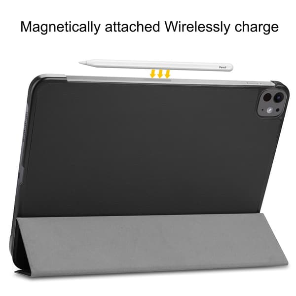iPad Pro 13 7th Gen (2024) Fodral Tri-fold Svart