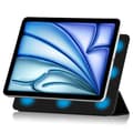Miniatyrbild 2 av 6: iPad Air 13 1st Gen (2024) Fodral Tri-fold Magnetic Svart
